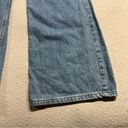 Pretty Little Thing  Shape Mid Blue Wash Bum Rip Wide Leg Jeans Size 6 NWT Photo 1