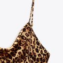 ZARA  Satin Effect Printed Chain Strap Cami Photo 7