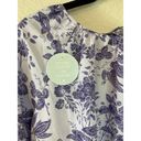 Hill House  the Simone Dress Lilac Tonal Floral print size L NWT Photo 2