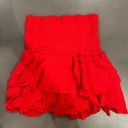 Meshki  red skort size small Photo 0