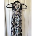 Parker  Silk Floral Sleeveless Mini Wrap Dress S Photo 3