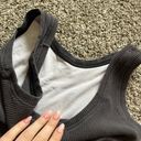 Nike Vintage  Ribbed Black Tank Top Size Medium Photo 3