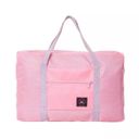 Simple Style Travel Tote Bag Pink Photo 0