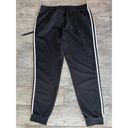 Adidas  Womens Joggers Sweatpants XL Extra Large Black Track pants Photo 3