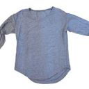 Lululemon  Blouse Shirt Top Long Sleeve Performence Women's Grey Size 6 Photo 0