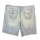 Apt. 9 Y2K  Denim Light Wash Mid Rise Bermuda Jort Shorts Size 12 Photo 1