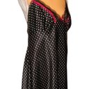 Apt. 9  black sweet little nighty with white polka dots and red lace detailing.New Photo 5