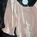 Petal and Pup Blush Ruffle Blouse Photo 2