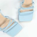 Women’s Baby Blue Heels Size 10 Photo 4