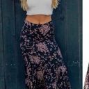 Free People  back seat glamour floral skirt size 4 Photo 1