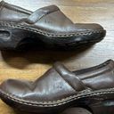 Born concept BOC Born Peggy BC6632 Brown Leather Slip On Clog Shoes Women's Size 9 Photo 0