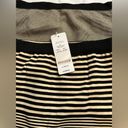 Bebe  black and cream bodycon stretch skirt NWT Photo 5