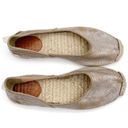 Rag and Bone  Georgie Silver Platinum Espadrille Slip-On Shoe Women’s Size 39.5 | 9 Photo 5