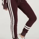 n:philanthropy  Joggers Matador Sweat Pants Striped Burgundy Wine NWT, Size XS Photo 0