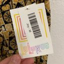 LuLaRoe  Black Mustard Abstract Geometric Joy Vest Size M NWT. Photo 5