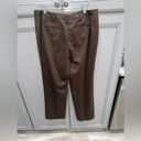 Brooks Brothers  Women’s Catherine fit brown wool dress pants size 12 Photo 4