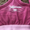 Xersion Yoga Tank Top Pink 92% Cotton Sz Mid Photo 4