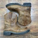 Ariat  Boots Women's 9.5 B Fatbaby Western Cowboy Saddle Brown Leather 10000860 Photo 3