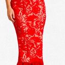 Dress the Population Sophia Mermaid Dress in Cherry Nude Photo 0