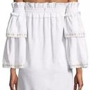 MISA Los Angeles  Off the Shoulder Mini Dress White New with Tags Photo 1