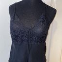 Frederick's of Hollywood VTG  BLACK SHEER LINGERIE CHEMISE SLIP DRESS Photo 1