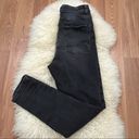 Free People  We the Free Faded Black High Waist Button Fly Jeans 28 Photo 2