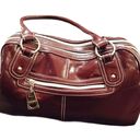 Nine West EUC  Purse Shoulder Bag Deep Red Photo 2