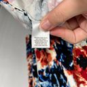 Dress Barn Orange & Blue Floral Printed Half Sleeve Knit Sweater Plus Size 3X Photo 4
