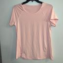 All In Motion  Women’s Light Pink Short Sleeve Active Tee Size S Photo 0