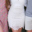 Lulus White Lace Dress Off The Shoulder Dress Photo 1