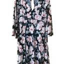 belle du jour  floral bell sleeve dress approximate size M Photo 0