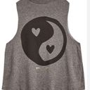 Spiritual Gangster  live in gratitude grey tank top Photo 10