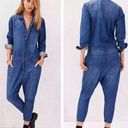 One Teaspoon  X Urban Outfitters Denim Utility Jumpsuit Blue X-Small Photo 1