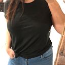 Madewell  size medium black knot front T-shirt Photo 2