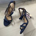 Luxury Rebel Driscoll Blue Denim Heels Photo 5