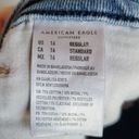 American Eagle , Curvy Mom High Rise Stretch Distressed Women's Jeans, Size 16 Photo 9