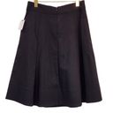 Donna Karan  Black Box Pleated Skirt Sz 6 Photo 5