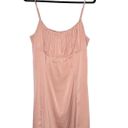 Lulus Lulu’s Women’s Sweet Celebrations Light Blush Satin Sleeveless Mini Dress XL Photo 2