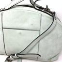 Patricia Nash  White Waxed Tooled Collection Fiora Satchel Bag Mint Leather NEW Photo 2