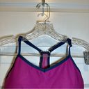 Athletic Works NWT  Purple/Magenta Vital Cami Sports Bra size M Photo 2