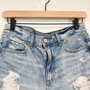 American Eagle  Distressed Mom Jeans Blue Size 8 Photo 1