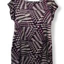 Apt. 9  patterned silky dolman tunic top Photo 0