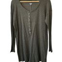 Aerie  Dark Green Very Soft Ribbed Long Sleeve Lounge Wear Romper Size Small Photo 0