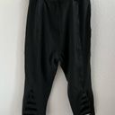 Missguided NWT  Active Bondage Black Crop Legging Athleisure Workout US 8 Photo 5