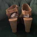 sbicca  Tan Cut Out Wedges Size 8 Photo 3