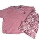 Flora Nikrooz  Women 2XL Lounge set cherry blossom pink floral pajamas Comfy FLAW Photo 0