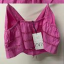 Zara Pink Crop Top Photo 3