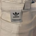 Adidas  T-Shirt NWT Retro Luxury White/Green Oversized Trefoil Original Womens XS Photo 6