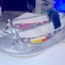 Faded Glory - New  sparkle glitter ballet shoes flats size 6 Photo 10