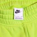 Nike Women's Sportswear Club Fleece Mid-Rise Oversized Sweatpants Lime Green S Photo 3